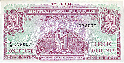 Купюра "1 фунт" Великобритания, середина ХХ века х 13,8 см Сохранность хорошая инфо 3033j.