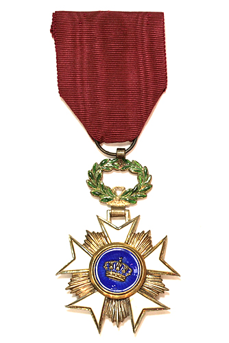 Орден Короны (Металл, эмаль - Бельгия, 1897 год) 1897 г инфо 9879k.