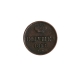 Монета "Полушка" Медь Россия, 1857 год гладкий Сохранность хорошая Потемнение металла инфо 9993k.