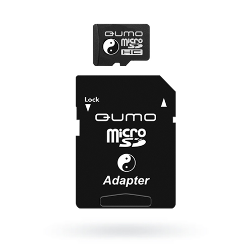 QUMO Yin&Yan microSDHC Card 16GB, Class 2 устройством карт памяти данного объема инфо 10112k.