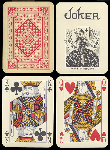 Игральные карты "Whist 54 № 307", 54 листа Бельгия, 30-е годы XX века оригинальной коробке Сохранность очень хорошая инфо 10141k.