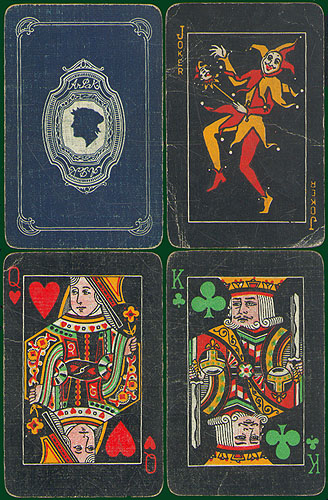 Игральные карты "Arpak No revoke", 53 листа Mount Pleasant, Liverpool, 30-е годы XX века треф Состояние отразилось на цене инфо 10143k.