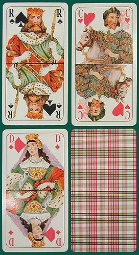 Игральные карты "Тarot Стандартные французские", 76 листов Китай, 80-е годы XX века игры тарок (на франц яз ) инфо 10157k.