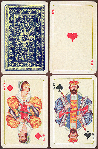 Игральные карты "Luxus Skatkarte № 1134", 33 листа Wust, Германия, 1930 год что это копия оригинальной колоды инфо 10187k.