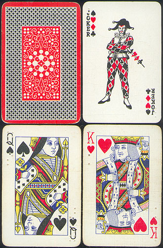 Игральные карты "Карты Брайля", 54 листа De La Rue, Англия, 60-е годы XX века поиграны Сохранность коробки очень хорошая инфо 10189k.