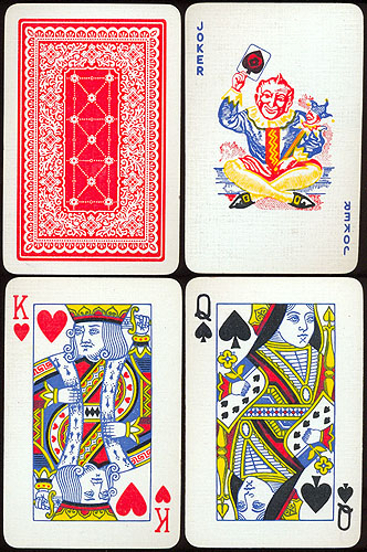 Игральные карты "Goodall's Linette", 54 листа De la Rue, Лондон, 50-е годы XX века см Сохранность хорошая Карты поигранные инфо 10192k.