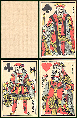Игральные карты "Portrait Francais en Pied", 53 листа Факсимиле колоды Grimaud 20-х годов XIX века Франция, 1983 год придворных картах Сохранность очень хорошая инфо 10195k.