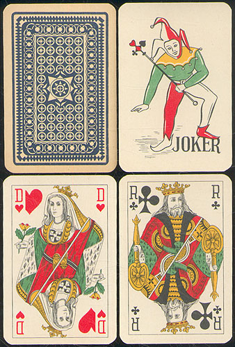 Игральные карты "Cartes a Jouer Fines", 34 листа Бельгия, 30-е годы XX века см Сохранность хорошая Карты поигранные инфо 10196k.