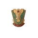 Значок "Участнику уборки урожая на целине" Металл, эмаль СССР, 1957 г хорошая На реверсе клеймо: "ММД" инфо 10687k.
