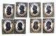 Русские писатели Комплект из 8 значков Металл, эмаль СССР, вторая половина ХХ века 1982 г инфо 10794k.