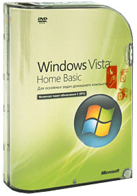 Windows Vista Home Basic SP1 (Русская версия) Серия: Windows Vista инфо 13565g.