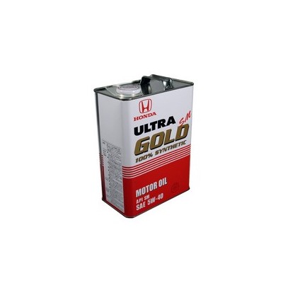 Моторное масло HONDA Ultra Gold SM 5w-40 (4л) 2010 г инфо 965h.